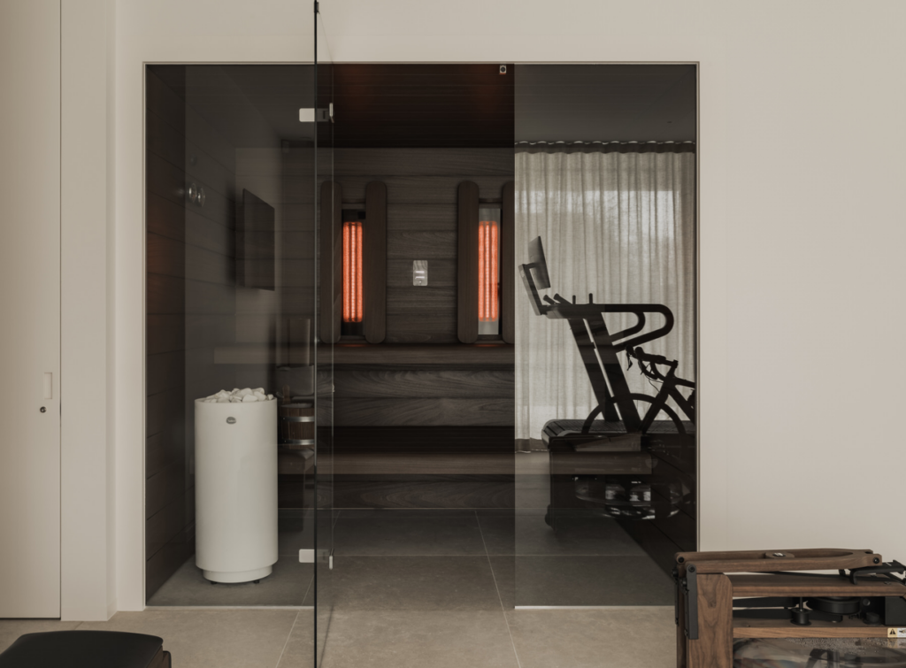 Wellness en beweging in harmonie. Sauna op maat, IR & Nohrd fitness